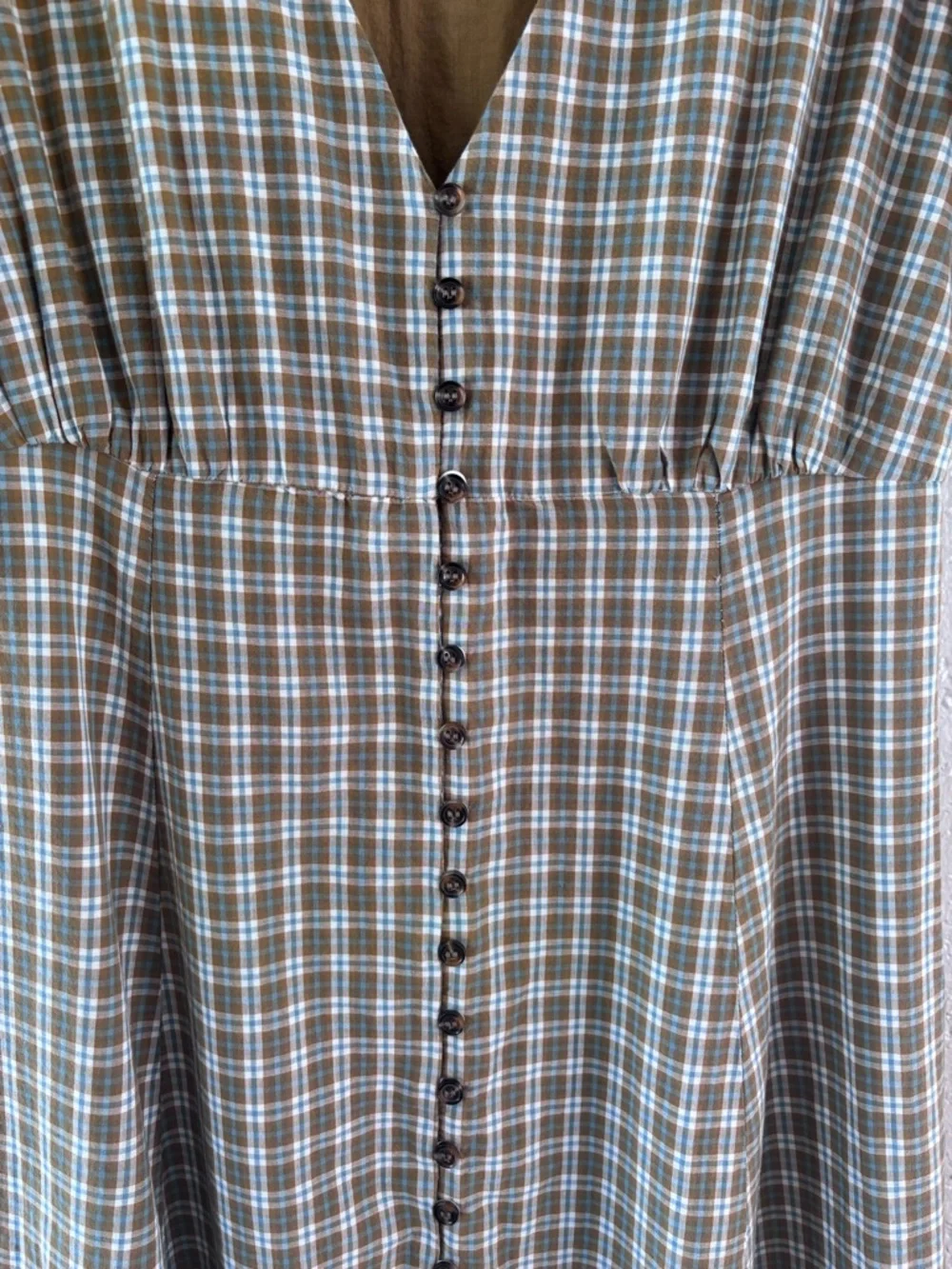 Sezane Solía Organic Cotton Midi Dress Size Small (36)FR - Picture 4 of 7